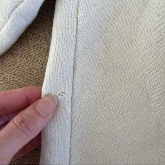 Beyond Yoga Cream WFH Fleece Hoodie Sweatshirt Oversized - Picture 4 of 6